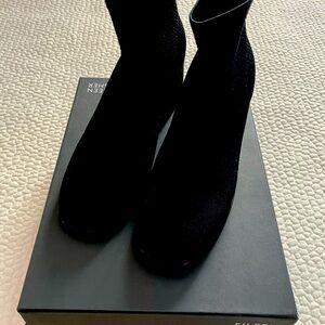 Eileen Fisher Elegant Black Ankle Boots